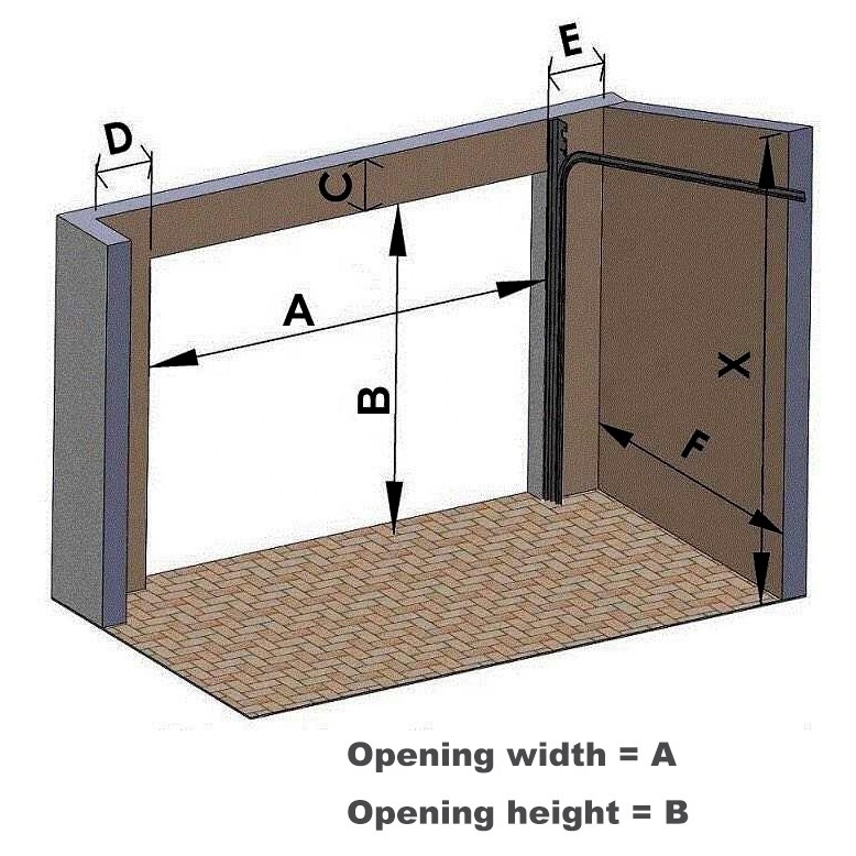 Custom 8x7 American Wood Sectional Garage Door Overhead Carriage Gate 9x8 Single Car Flap Sliding Folding Garage Doors