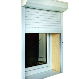 European New Cheap Automatic Roll up Doors and Security Rolling Windows Residential Manual Aluminum Roller Shutter Window