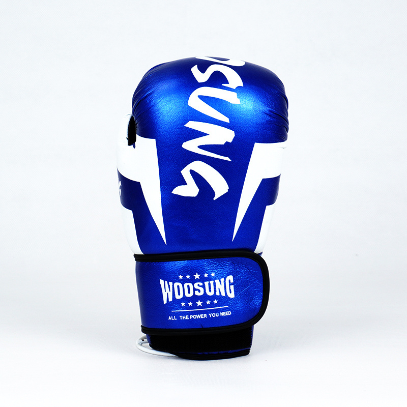 Woosung Sample free shipping professional custom high quality design your own boxing bag/boxing gloves