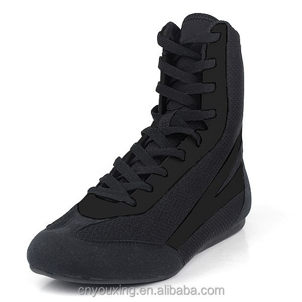 Sample free shipping Woosung Boxing shoes for men high-top martial arts boxing training shoes boxing boots