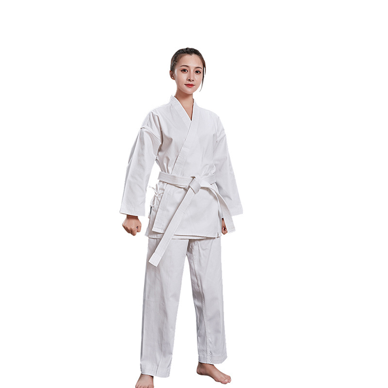 Wholesale Custom Logo Karate Equipment Printed martial arts wear Canvas Kyokushin Karate Suit Karate Uniform  For Sale