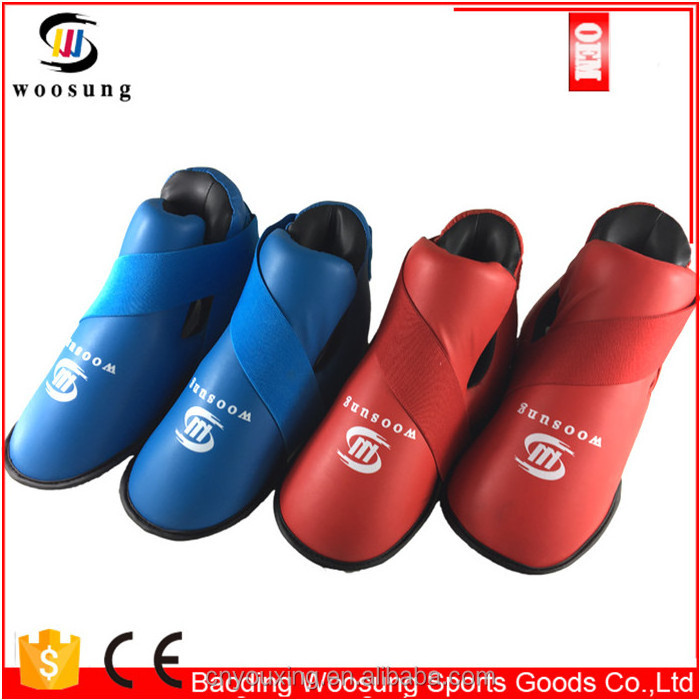 Sample free shipping New pattern hot sale high quality martial arts gear taekwondo foot protector ITF taekwondo foot guard