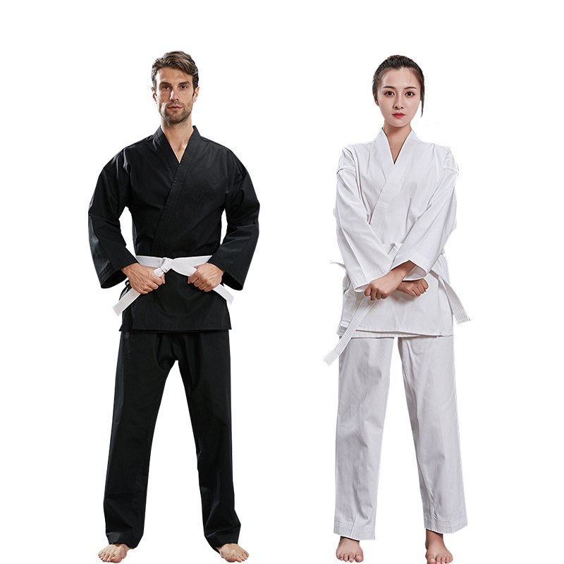 Wholesale Custom Logo Karate Equipment Printed martial arts wear Canvas Kyokushin Karate Suit Karate Uniform  For Sale