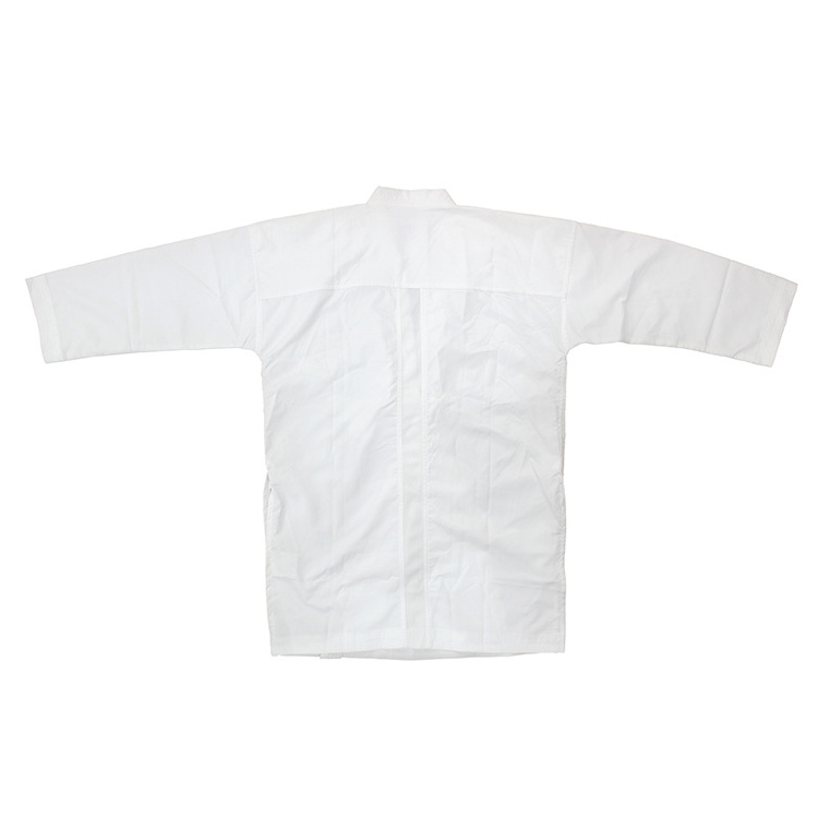 Woosung Sample free shipping wholesale karate gi kimono uniform unbleached karate uniform gi