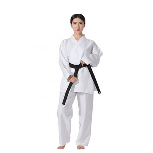 Wholesale Custom Logo Karate Equipment Printed martial arts wear Canvas Kyokushin Karate Suit Karate Uniform  For Sale