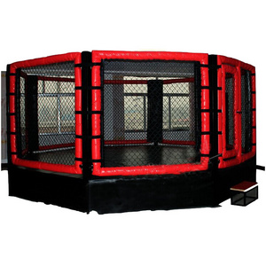 International octagonal cage Used Boxing Rings for sale