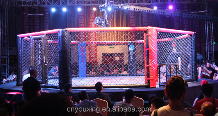 Customized boxing soviet-style target mma octagon fighting cage