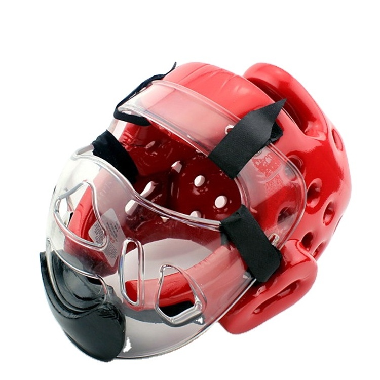 Sample free shipping Professional woosung hot sale high quality protective gear training equipment helmet head guard