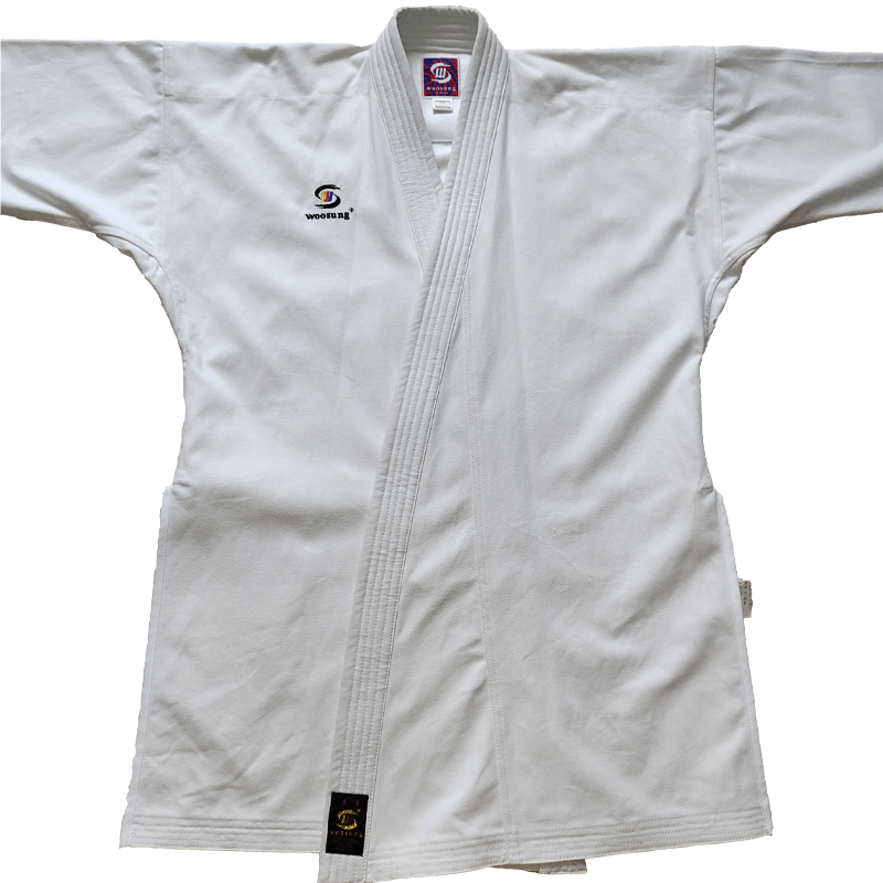 Woosung New pattern hot sale wkf approved arawaza kyokushin karate uniform karate gi uniform for sale