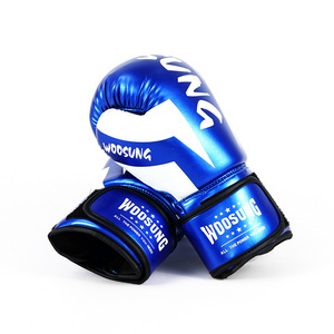 Woosung Sample free shipping professional custom high quality design your own boxing bag/boxing gloves