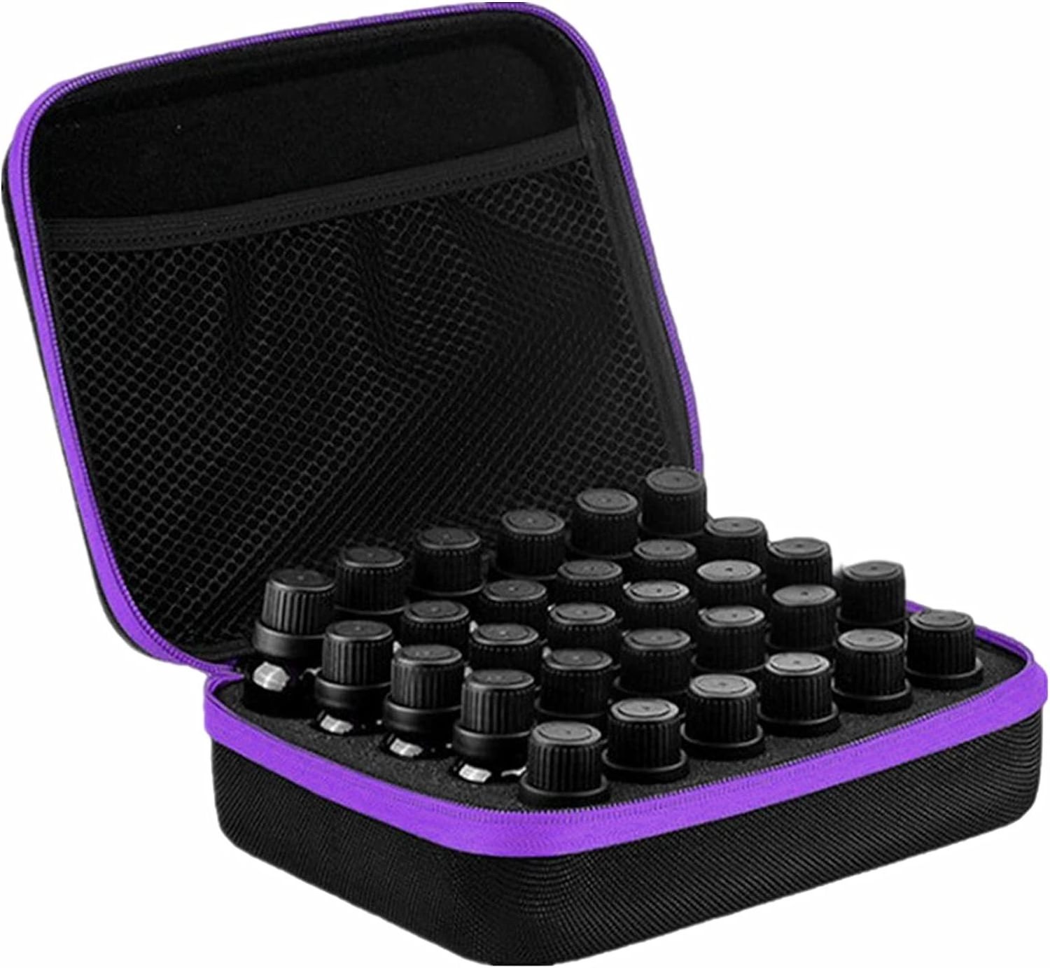 For 30 Bottles 5ml 10ml 15ml Hard Shell Shockproof Durable Essential Oils Storage Carrying case