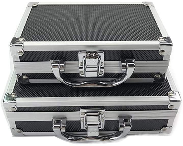 Flight Case Tool Box Storage Case Mini Aluminium Portable Small Aluminum Travel Carry for Craftsman Customized Foam Case 1 Years