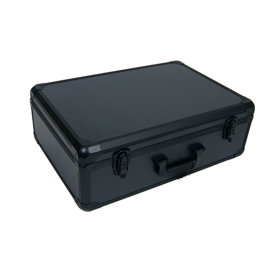 19in Aluminum Hard Case with  1500 Style Pluck Foam for Cameras Guns Lens Aluminum pluck foam Case