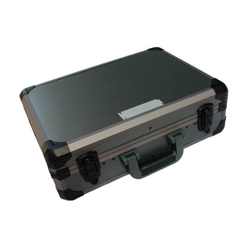 Aluminum Tool case suitcase toolbox For Big Small Tool Kit Collision avoidance resistant safety box With lock Storage Box