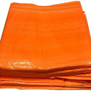 Factory Orange Various Thickness Cold Weather Heat Insulated Tarp Pe Tarpaulin Concrete Curing Blanket Tarps