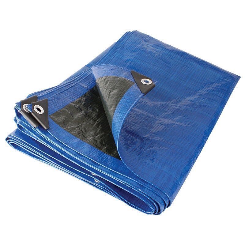 YRH Factory Customized Double Poly Flatbed Tarps Heavy Duty Boat Trailer Lumber Covers Waterproof PE Tarpaulin Roll