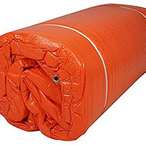 YRH Factory Orange Heated Foam Construction Thermal Insulation Tarpaulin Insulated Concrete Curing Blanket PE Tarp Cover