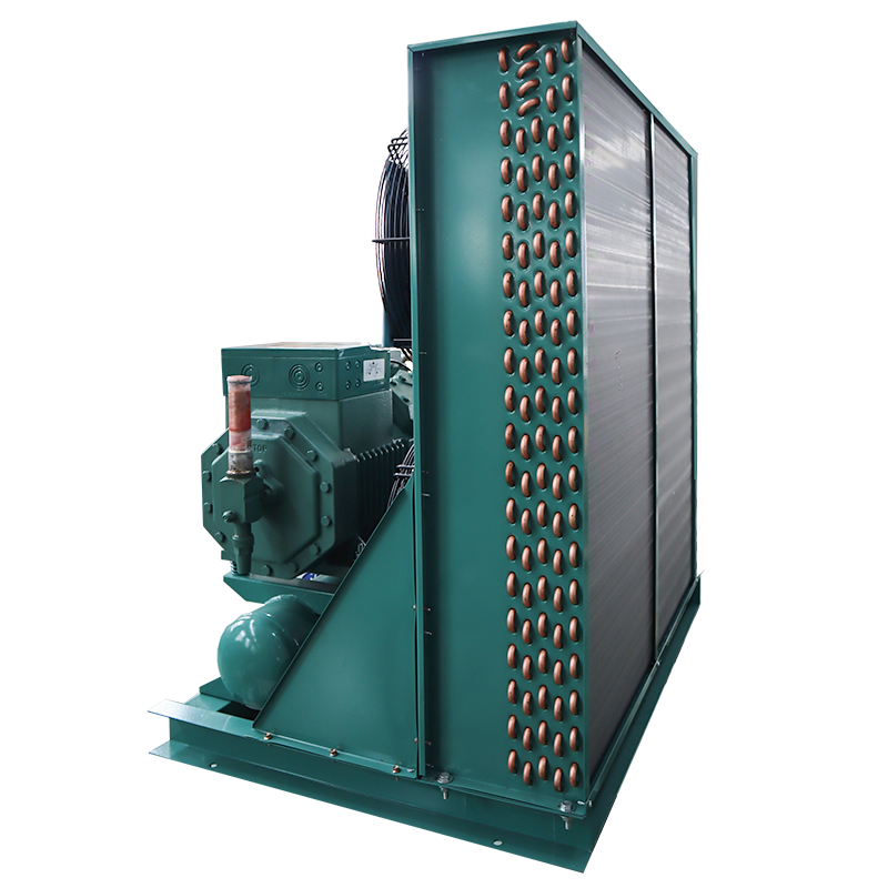 Cooling Compressor Unit Bitzer Compressor Semi-Hermetic Air Cooled Condensing Unit Refrigeration Cold Storage Room