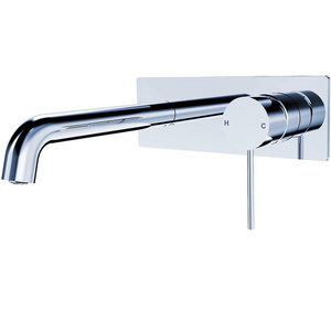 Bathroom Bath Tub Taps Vanity Faucet Wall Mounted Solid Brass Basin Mixer Taps Bathtub Faucets