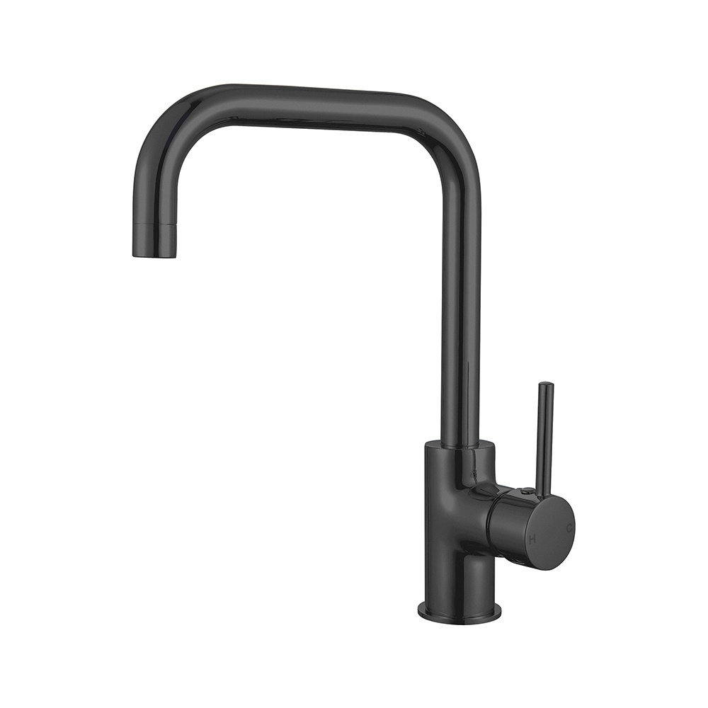 YSW factory wholesale solid brass construction matte black/brushed nickel/chrome kitchen tap sink faucet