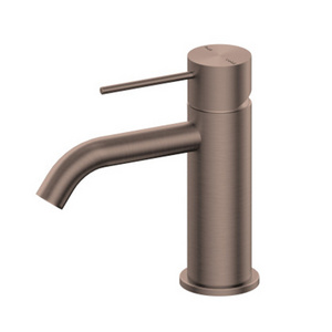 YSW factory wholesale deck installation 1 hole brass basin faucet brushed bronze bathroom sink mixer faucet Grifo de lavabo