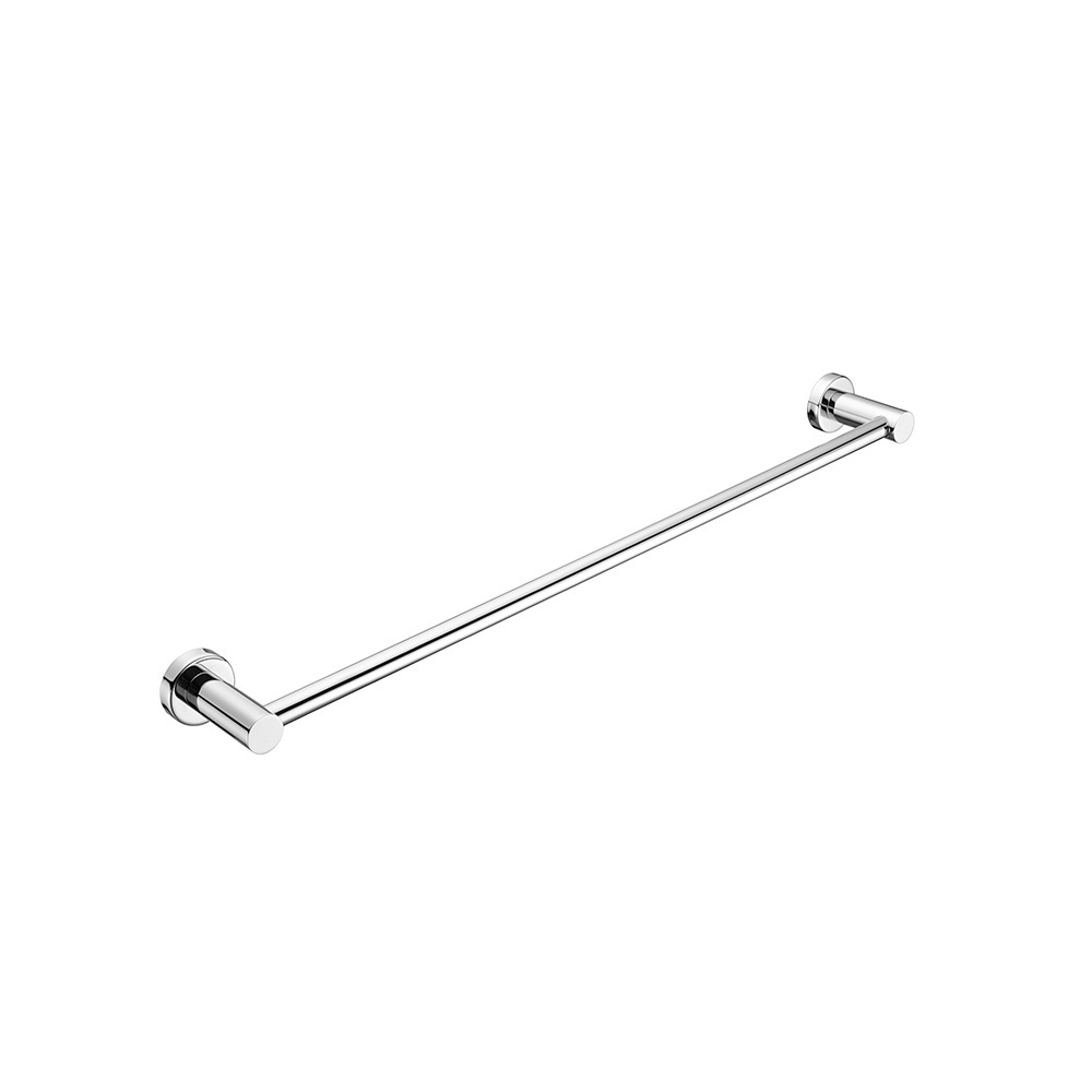 YSW Basic Modern Bathroom Towel Rack Wall Mounted Towel Rail Holder Single Rail Towel Bar Holder 304 Stainless Steel 24 Inch