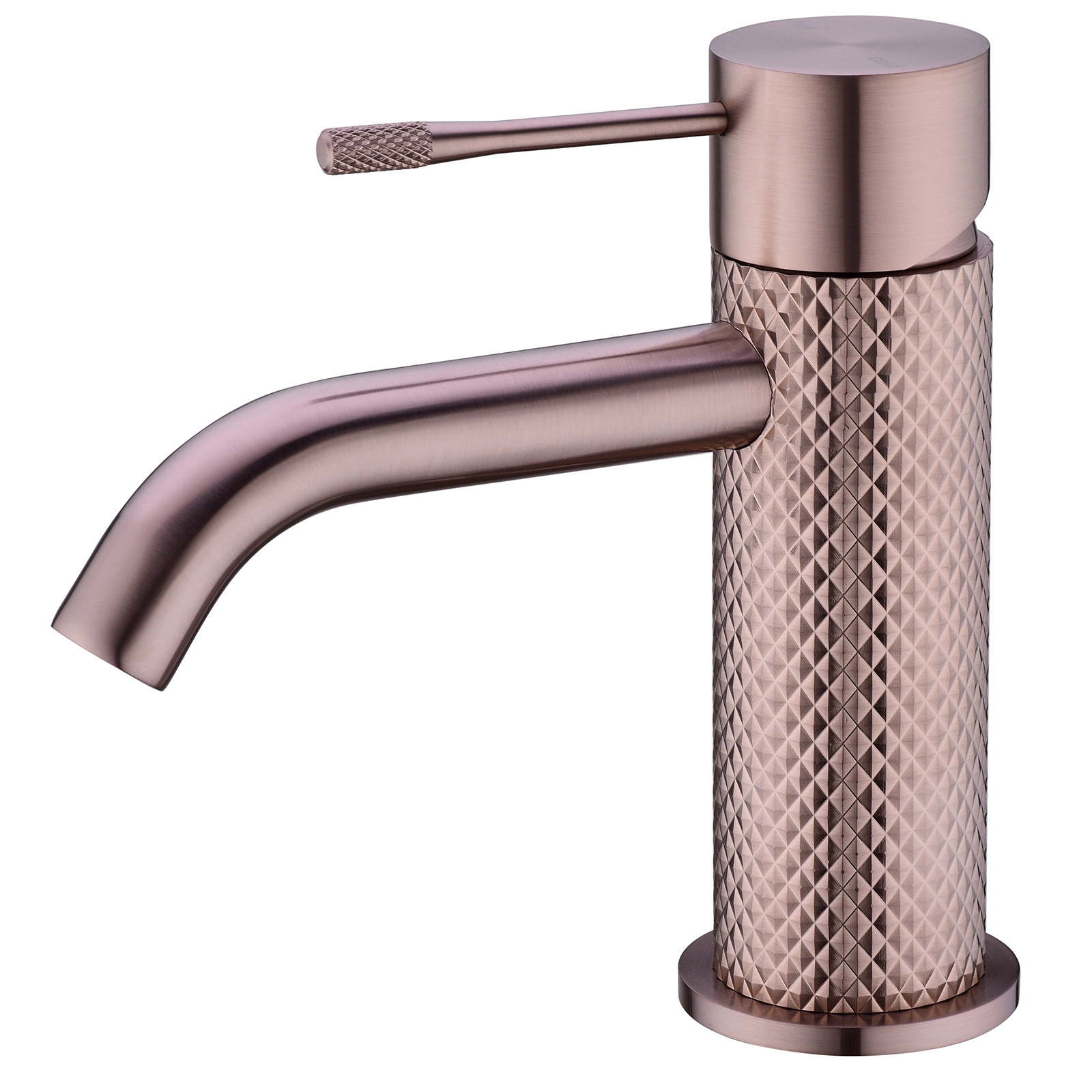 YSW The latest water saving function lead-free Brushed Nickel  all copper basin knurling  faucet