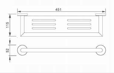 Modern products black style bathroom multifunctional three bar bathroom full copper towel rack rack