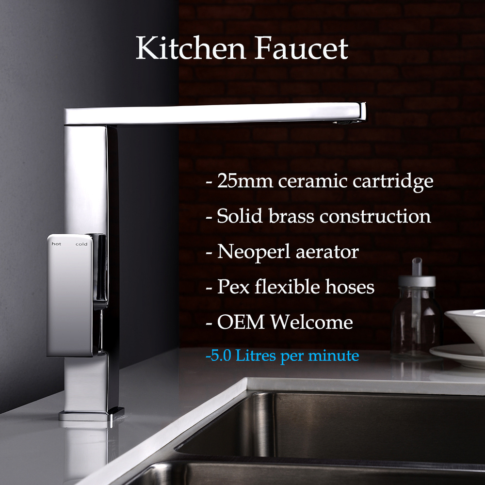 YSW unique design 360 degree rotating kitchen faucet