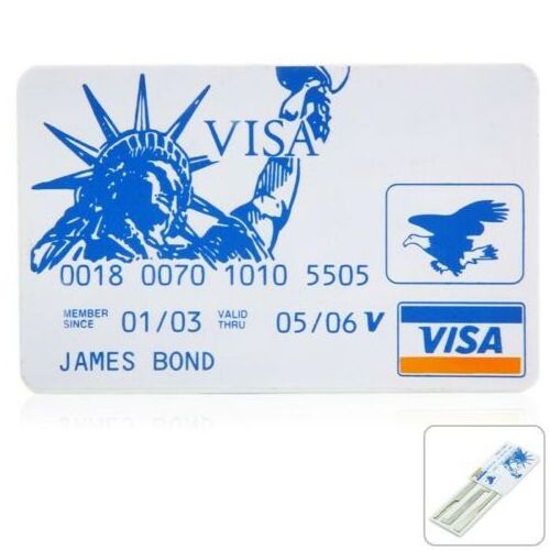 OEM Service James Bond Credit Card Lock Pick Set for Locksmith / Learner / Hobbyist Locksmith tools