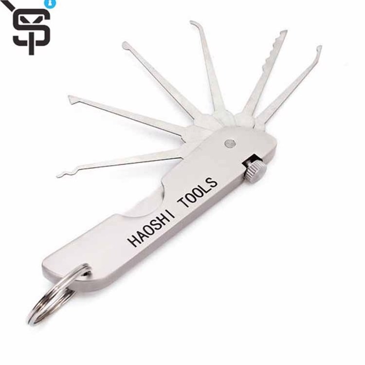 High quality Folding Lock Pick Set Picking Locksmith Tool Opener Folding Locksmith Tool YS100575