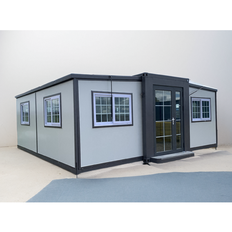 prefabricated earthquake luxury  20 feet 3 bed room steel folding mobile expandable shipping container house