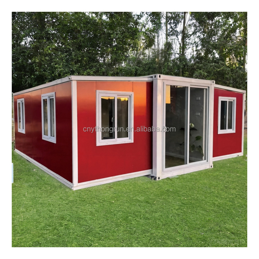 Price Portable House Folding 3 Bedroom Luxury Tiny House Villa Container 40ft hq Mobile Home