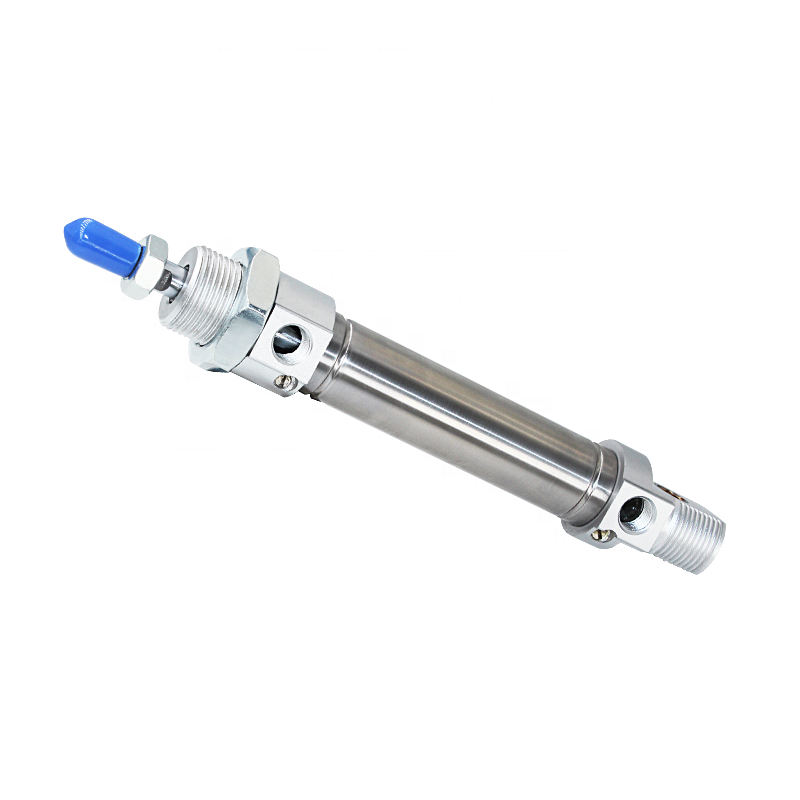 DSNU series stainless steel mini cylinder ISO6432 standard air small pneumatic pistons mini pneumatic cylinder