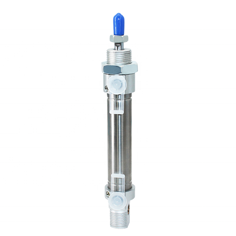 DSNU series stainless steel mini cylinder ISO6432 standard air small pneumatic pistons mini pneumatic cylinder