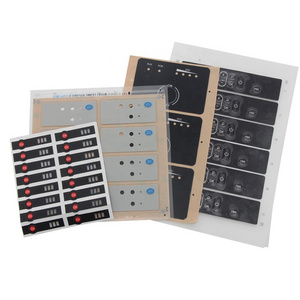 Hot Sale Price Membrane Switches Keypad Panel Silk-screen Printing Embossed Membrane Switch Keyboard