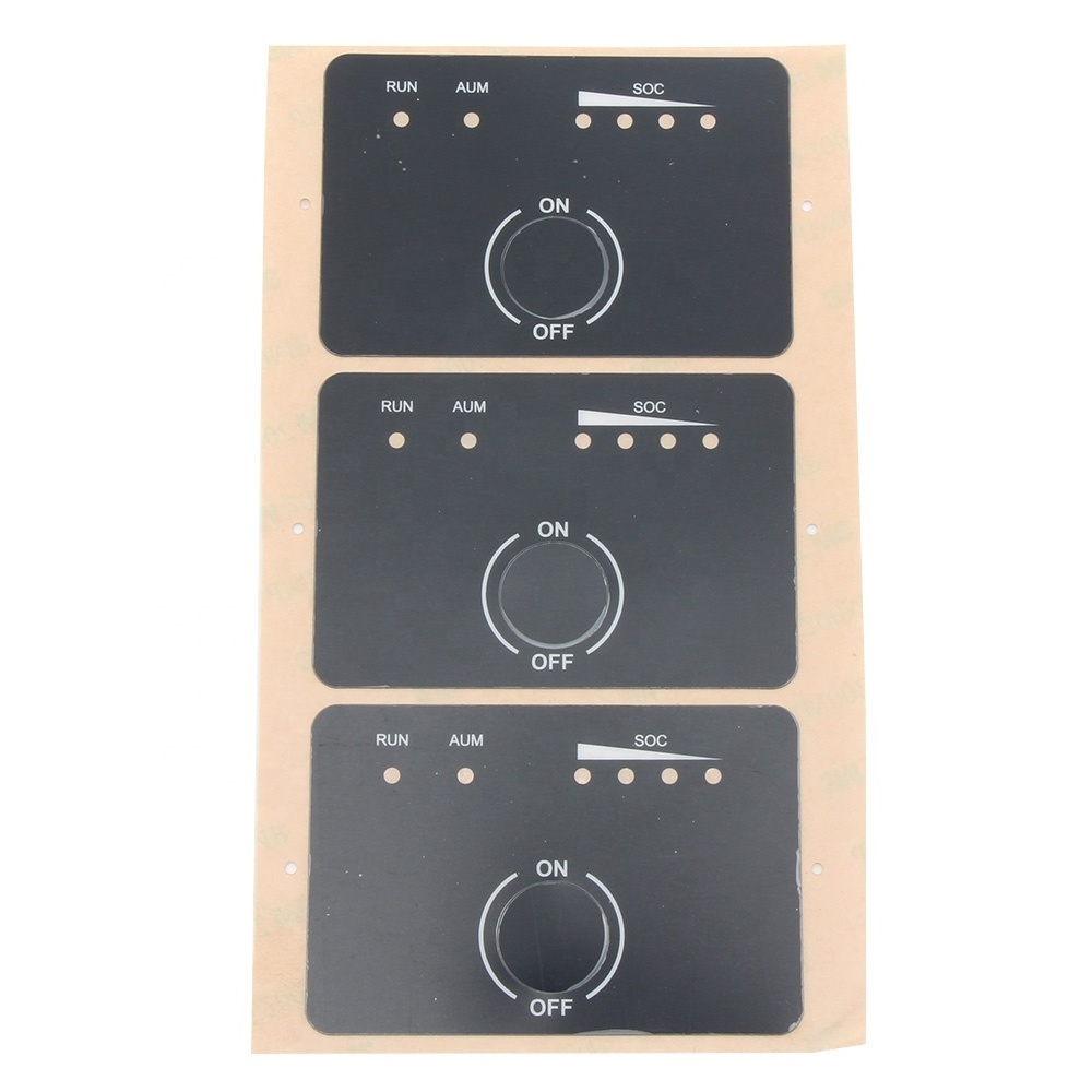 Hot Sale Price Membrane Switches Keypad Panel Silk-screen Printing Embossed Membrane Switch Keyboard