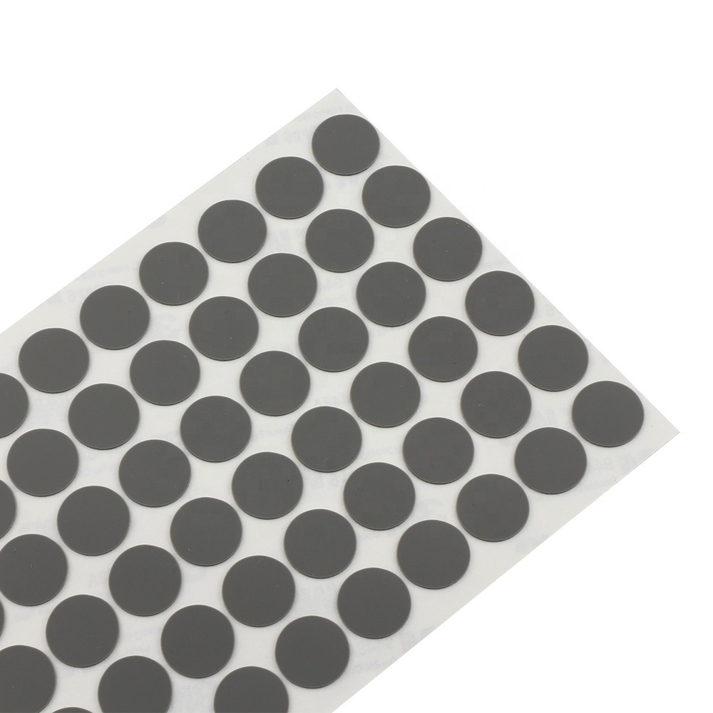 rubber self adhesive silicone feet laptop square non-slip rubber feet