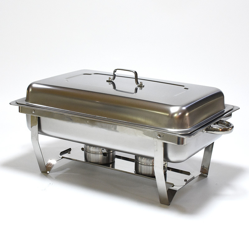 Hotel restaurant daily use stainless steel chafing dishes buffet heating food warmer set