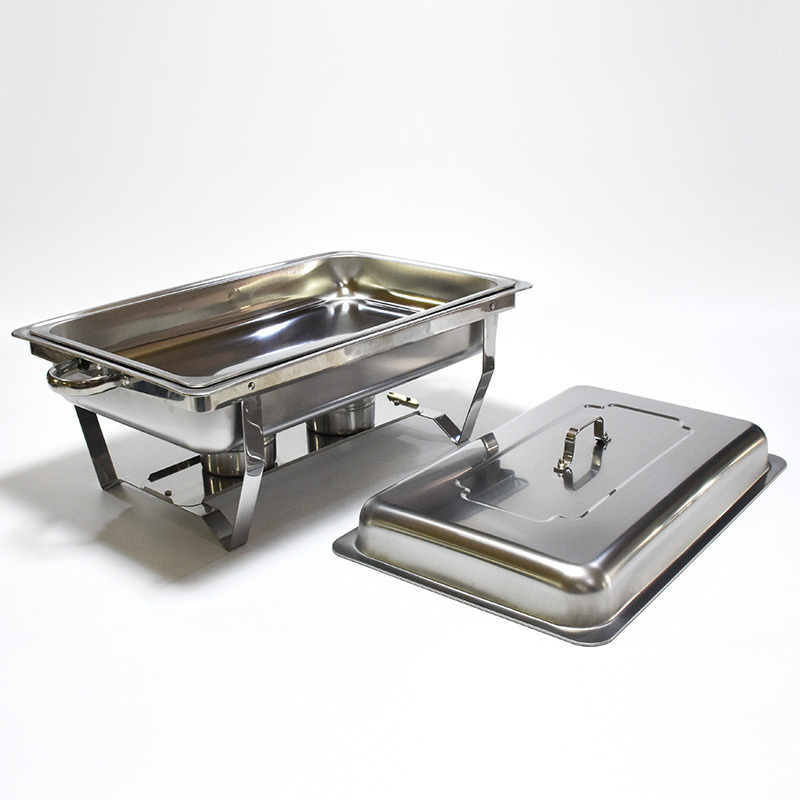 Hotel restaurant daily use stainless steel chafing dishes buffet heating food warmer set