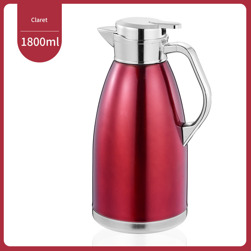 Hot Selling Vacuum Iusulated Thermos Tea Coffee Pot 304 Stainless Steel Vacuum Insulation Keep Warmflask