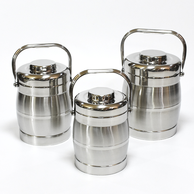 Hot sale 1.6/2.0/3.0l stainless steel tiffin bento lunch box high-capacity food container with bowl