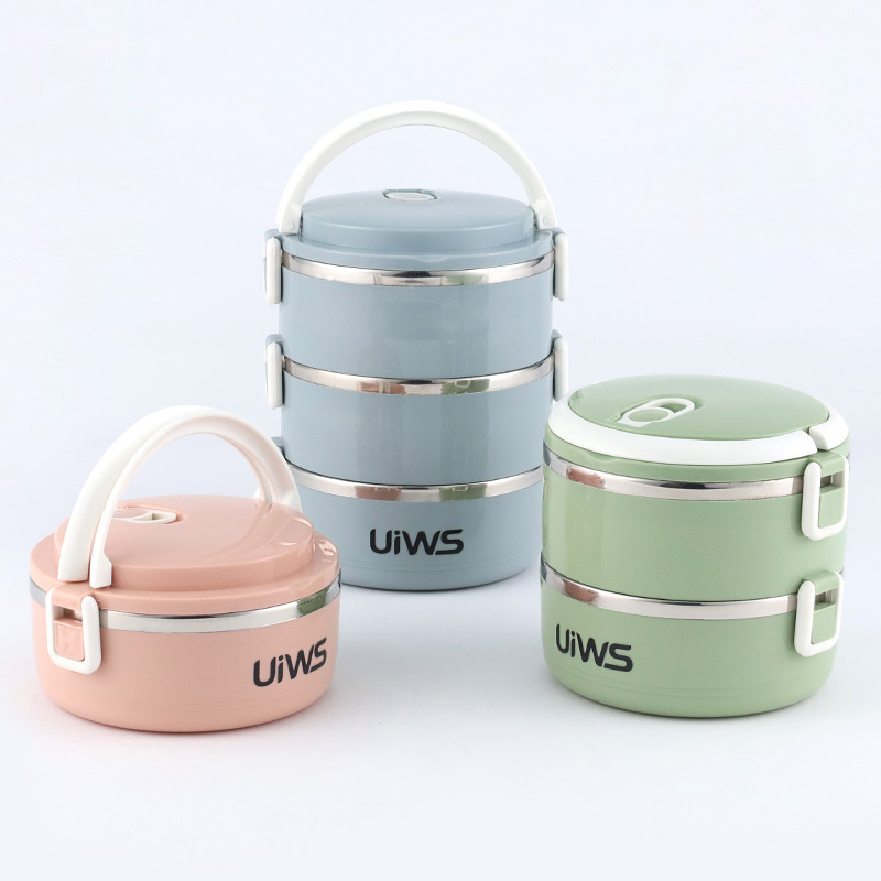 Food Container pp stainless steel bento lunch box thermal children school tiffin box