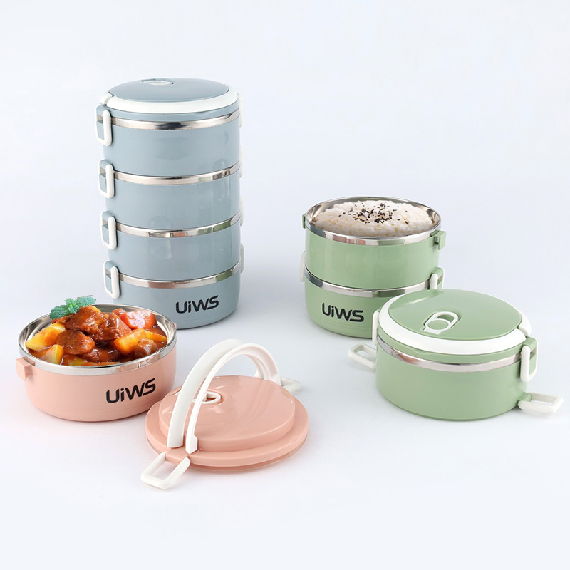 Food Container pp stainless steel bento lunch box thermal children school tiffin box