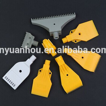 Industrial ABS Plastic flat blowing fan air nozzle