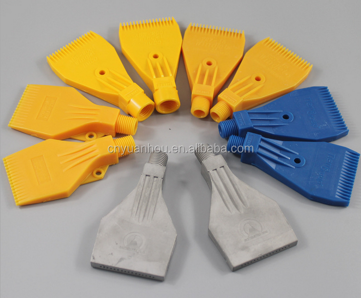 Industrial ABS Plastic flat blowing fan air nozzle