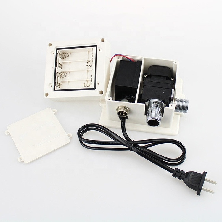 Touchless Basin Faucet Sensor Control Box Infrared Sensor Solenoid Valve Battery Case Power Adapter