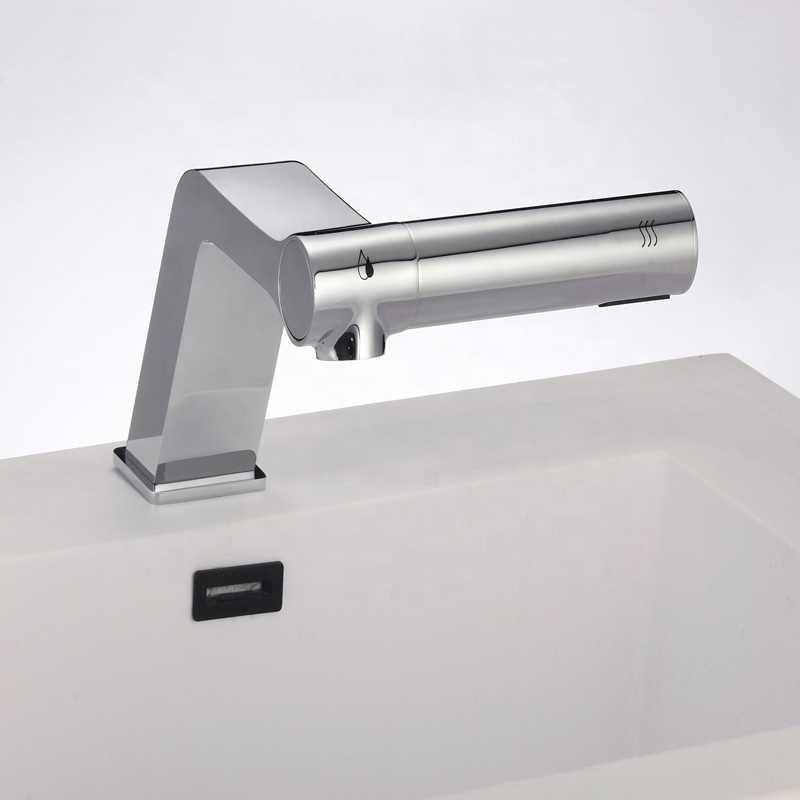 Automatic Sensor Faucet Electric Hand Dryer With Brushless Motor 2 In 1 Touchless