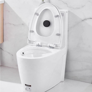 6VDC One Piece Fully Automatic Flip Sensor Flush Intelligent Bathroom Commode Electronic WC Bidet Smart Toilet