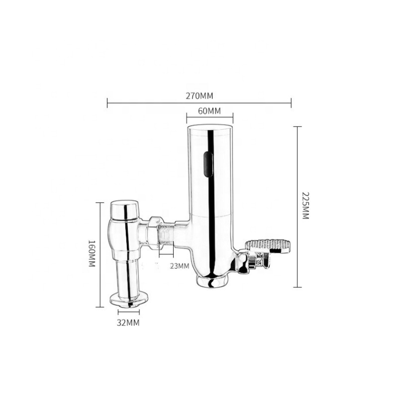 Modern Ceramic Floor Mounted Wc Toilet Bowl Sensor Toilet Touchless Big Flusher Value Automatic flush